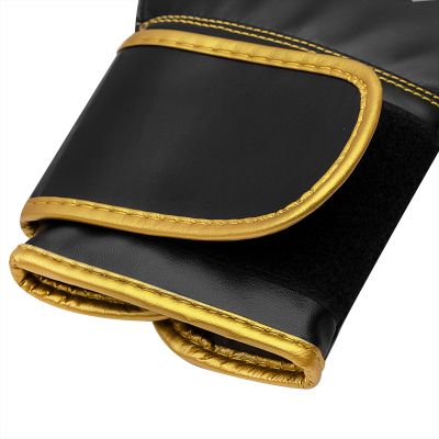 29. adidas HYBRID 80 ADIH80 Boxhandschuhe schwarz gold