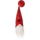 7. Dekorativer Anhänger Weihnachtsmann 11 cm Rot