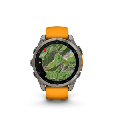 4. Garmin Fenix 8 47 mm AMOLED – Saphir-Titan