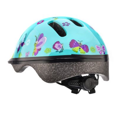 52. METEOR KS06 Schmetterlinge Kinder Fahrradhelm