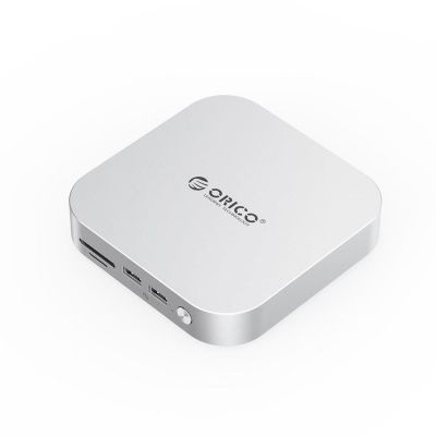 Orico Dockingstation für Mac Mini, USB-C 10 Gbit/s, mit M.2 NVMe-Gehäuse, Metall