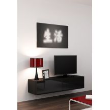 TV-Schrank VIGO '140' 30/140/40 schwarz/schwarz