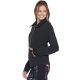 2. Skechers Kapuzenpullover Skechcloud Jacke WJA288-BLK Schwarz L