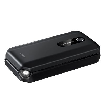 5. Starthilfegerät Baseus Power Starter 10000mAh 12V (1000A / 500A) + Krokodilkabel Schwarz (C00245501113-00)