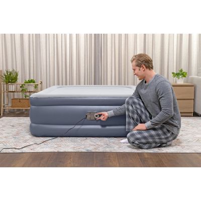 19. Bestway 6713I / 23 Luftmatratze Doppelmatratze Grau Unisex