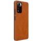 4. Nillkin Qin Case Hülle für Xiaomi Redmi Note 11 Pro+ (China) / Redmi Note 11 Pro (China) / Mi11i HyperCharge Kameraschutz Holster Cover Flip Case Braun