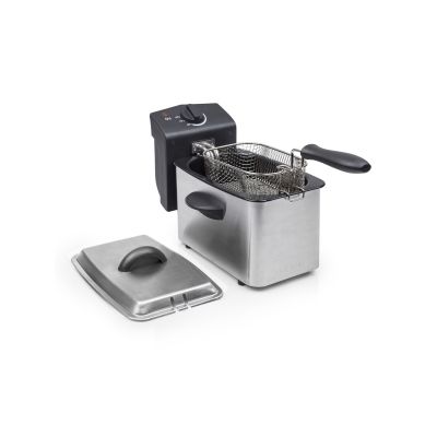 10. Tristar FR-6919 Fritteuse, Einzeln, 2 l, autonom, 800 W, Schwarz, Edelstahl