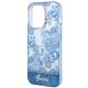 6. Guess GUHCP14XHGPLHB iPhone 14 Pro Max 6,7" Blau/Blau Hardcase Porcelain Collection