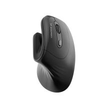Wozinsky WWM-1076 Kabellose, vertikale, ergonomische Maus, 3600 DPI – Schwarz