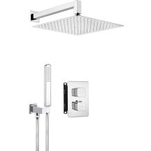 Unterputz-Duschset mit Thermostat-Box