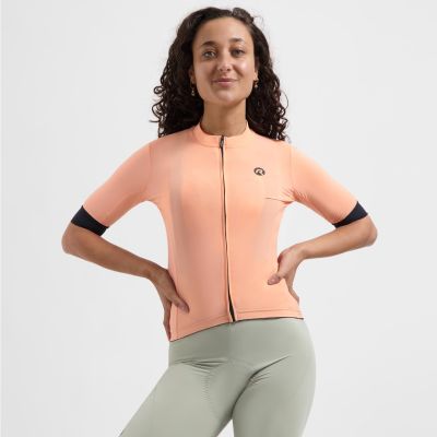 2. Rogelli SIGNATURE Damen-T-Shirt, Koralle, Größe XS