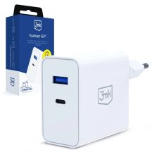 3mk FlowPower 45W 1A1C PD3.0 QC4+ Wandladegerät – Weiß