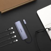 UNITEK Hub USB-C 3.1, 4x USB-C, 5 Gbit/s, H1107K