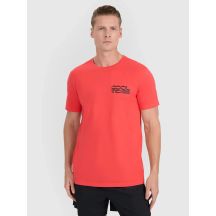 Herren-T-Shirt mit Aufdruck, regulär, Größe 4F 4FWSS25TTSHM1984-63S