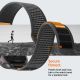 11. Spigen Athlex Air 2 Armband für Apple Watch (44 / 45 / 46 / 49 mm) – Schwarz und Orange
