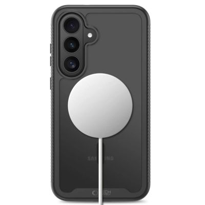 4. Tech-Protect Defense MagSafe Hülle für Samsung Galaxy S26 FE – Mattschwarz
