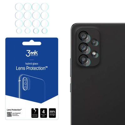 3MK Hybrid-Linsenschutzglas für die Kameralinse des Samsung Galaxy A53 5G