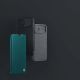 7. Nillkin Qin Cloth Pro Case Schutzhülle für iPhone 14 Plus, Kamera-Abdeckung, Holster-Abdeckung, Klapphülle, Grau