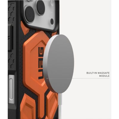 2. Urban Armor Gear Monarch Pro Handyhülle 16 cm (6,3") Orange, Schwarz