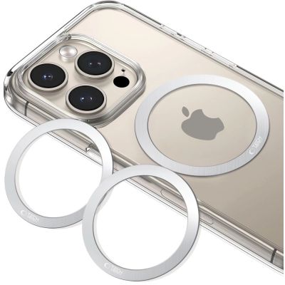 5. Tech-Protect MMP-110 2in1 MagSafe Ring - Silber / Silber