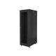 7. LANBERG Standregal 19" 42U 800x1000 SCHWARZ perforierte Türen