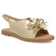Damen-Sandalen mit goldener Blume, Filippo DS7891