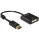 3. DeLOCK 62599 Adapterkabel 0,2 m DisplayPort DVI-I Schwarz