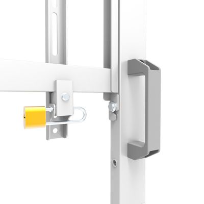 13. Neomounts FL50-575WH1 Multimedia-Ständer, weiß, Multimedia-Karten-/Multimedia-Wagen