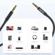 7. Dudao L12S AUX-Kabel Miniklinke 3,5 mm 1 m 3-polig Stereo - schwarz