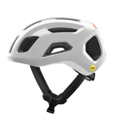 POC Ventral Air MIPS Weiß-Orange Fahrradhelm