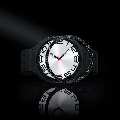 10. Spigen Bezel Tune Diver Cover für Samsung Galaxy Watch 8 44mm - Schwarz