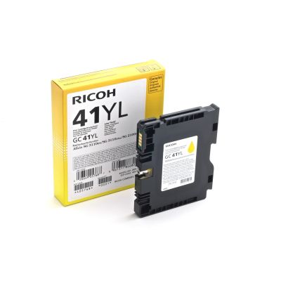 Ricoh 405768 Tintenpatrone, 1 Stück, Original Gelb