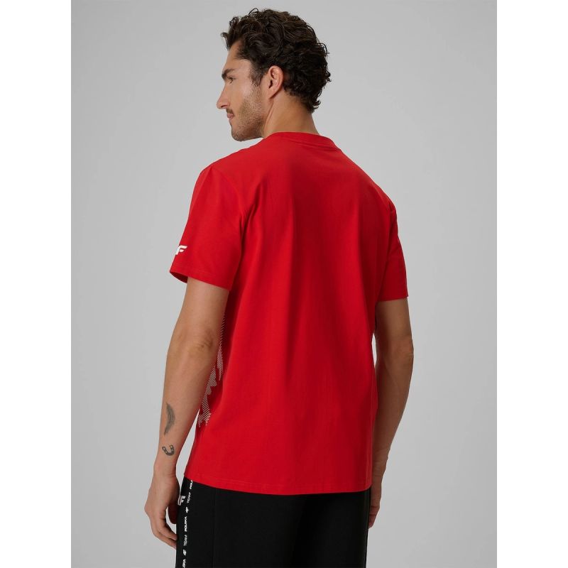 2. Herren-Baumwoll-Fächer-T-Shirt 4F 4FRSS26TTSHM4200-62S