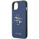 6. Guess GUHCP13SSA4GSBL iPhone 13 mini 5.4" blau/blau Hardcase Saffiano 4G Metal Logo