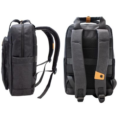 3. Schwarzer Laptop-Rucksack SEMI LINE