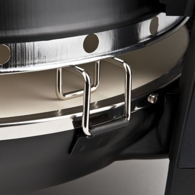 18. G3Ferrari G1003210 Plus evo schwarzer 2-Stein-Pizzaofen