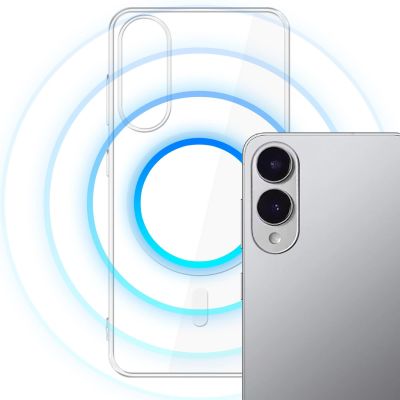 5. 3mk Clear MagCase für Samsung Galaxy S25 Edge – transparent
