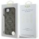 8. Guess 4G Ring Classic Logo MagSafe iPhone 16e Hülle - Braun