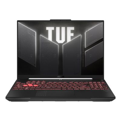 12. ASUS TUF Gaming A16 FA607NUG-RL117 Ryzen 7 7445HS 16,0" FHD+ 144Hz Value IPS-Level AG 16GB DDR5 5600 SSD512 WLAN+BT LAN GeForce RTX 4050 6GB Cam720p 56Whs NoOS Mecha Gray