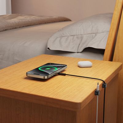 13. Joyroom JR-ZS368 magnetischer Kabelorganizer - schwarz (3 Stück)