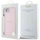 8. Guess Grained Ring MagSafe iPhone 16e Hülle - Rosa