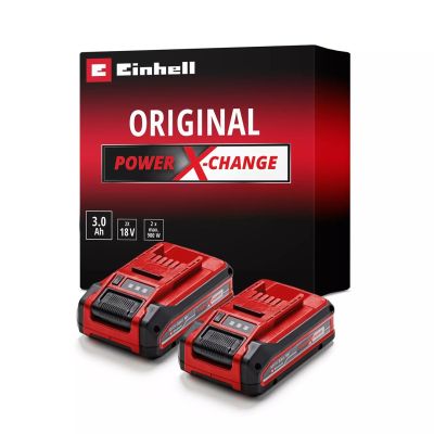 5. EINHELL BATTERIE 18V 2 x 3,0Ah