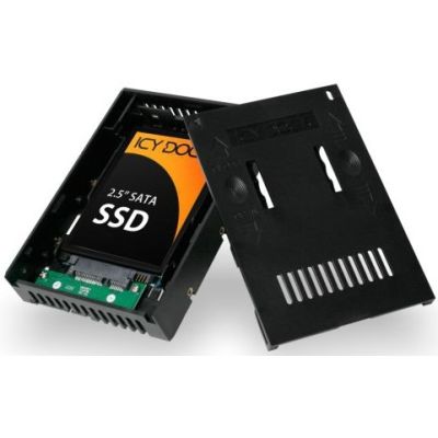 2. IcyDock-Adapter 2,5" auf 3,5" SATA I-III SSD & HDD 7-9,5 mm