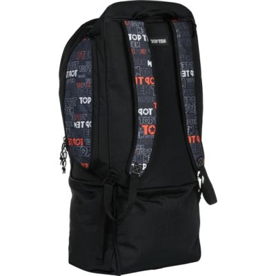 4. TOP TEN "BE4" Rucksack, schwarz und rot, 57 cm x 44 cm x 33 cm