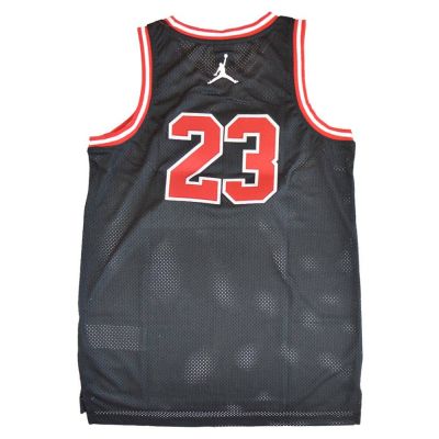 2. Air Jordan Junior Michael Jordan 23 Kinder-Basketballtrikot Schwarz - 95A773-023