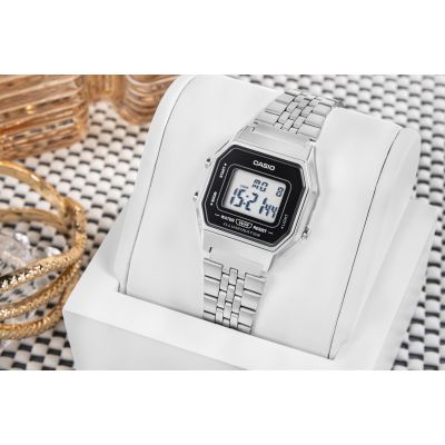 5. CASIO Vintage Damenuhr LA680WA-1DF + Box