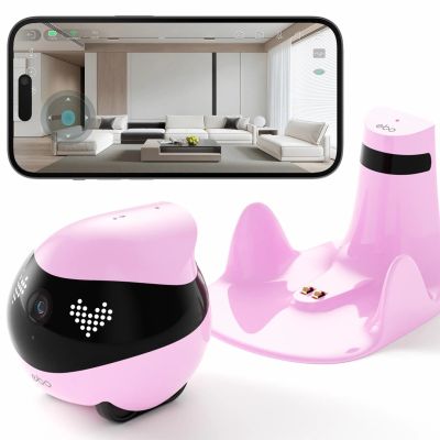 2. EnaBot EBO AIR 2 mobiler Heimüberwachungsroboter (rosa)