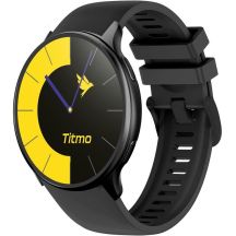 Smartwatch Titmo O-200 GPS AMOLED Bluetooth IP68 schwarz