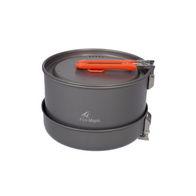 4. Fire-Maple Feast 4-Orange Camping-Kochgeschirr-Set