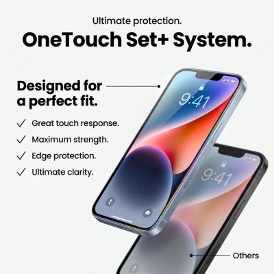 7. Tech-Protect OneTouch Set+ 2er-Pack Schutzglas für iPhone 18 Pro Max / 17 Pro Max